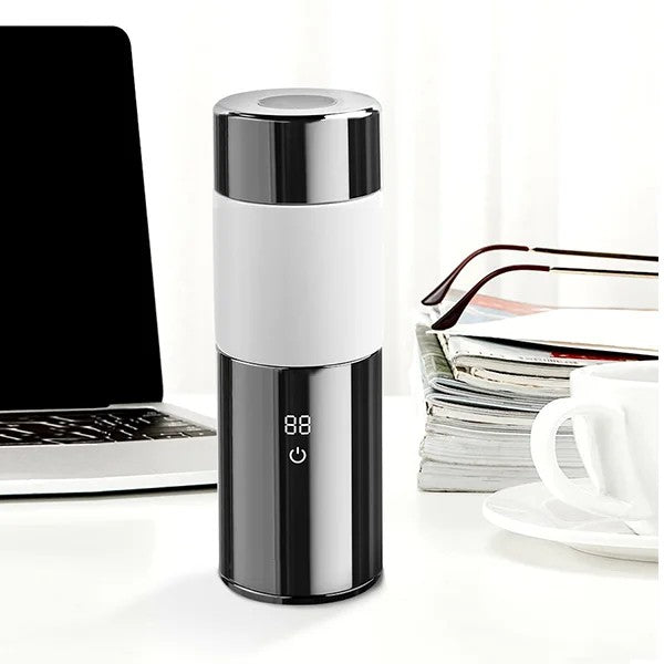 Electric 12v Car Espresso Maker Portable Cold Brew Heating Coffee Maker Machine Compatible with Ground Coffee & Capsule for Travel