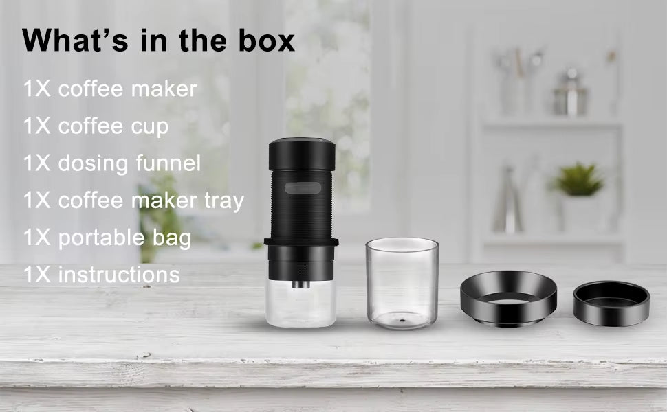 Portable Espresso Maker Manually Operated Espresso Coffee Machine